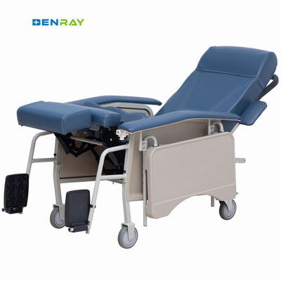 Folding Ajustable Hospital Luxurios Residential Recliner Chair Bed