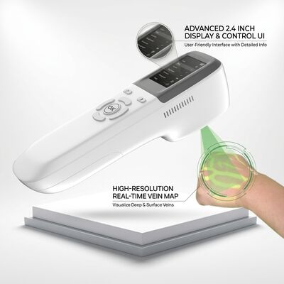 DLP Vein Finder Machine with 6000 Image Storage and 2.4 Inch LED Display for Clinical Vein Finder Device