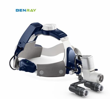 BR-HL08 Χειρουργικός χειρουργικός μεγεθυντικός φακός κεφαλής ακρυλικός φακός LED Light ιατρική οδοντιατρική κλινική Χειρουργικός ενσωματωμένος προβολέας-